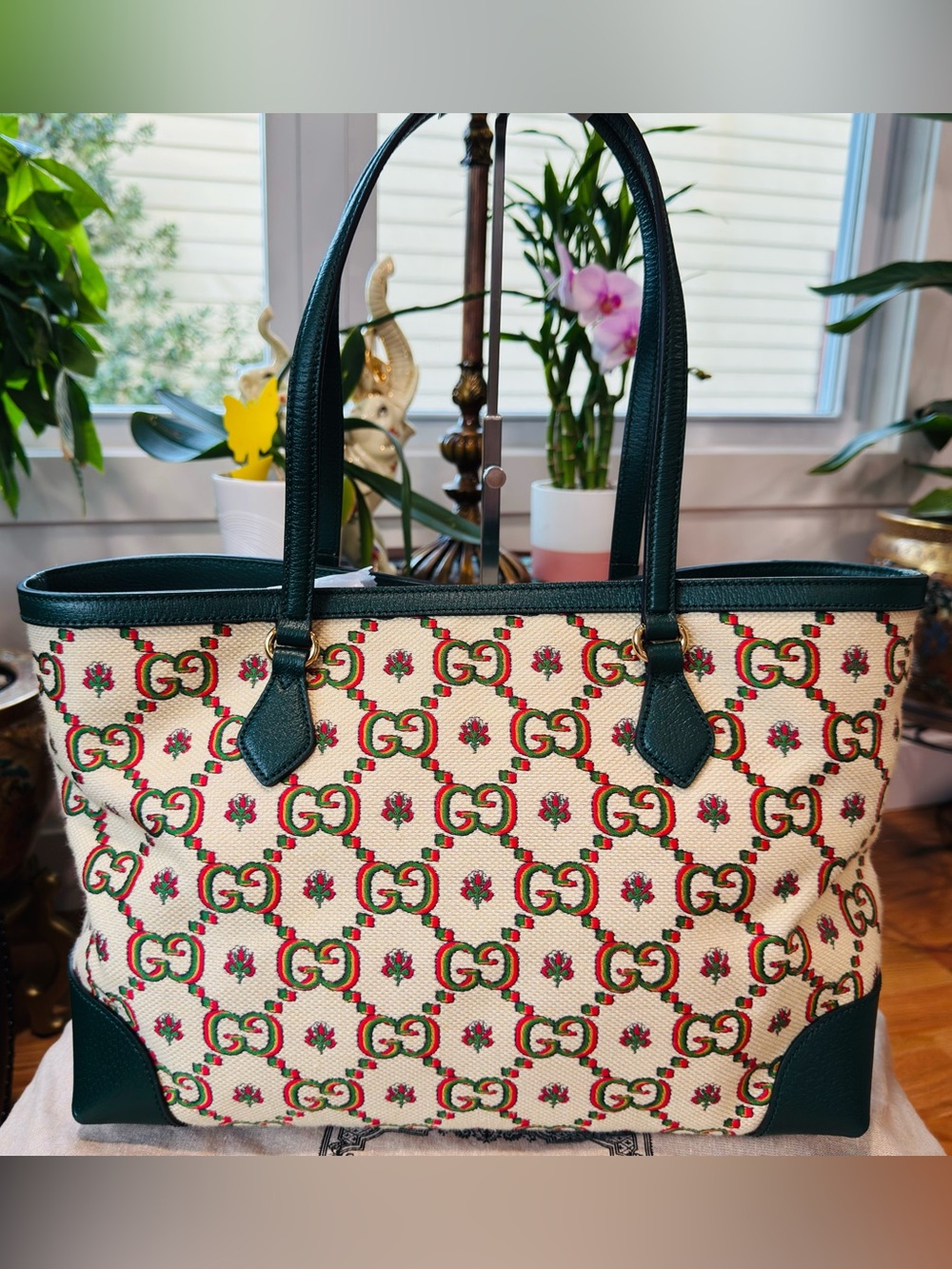 Gucci 100 Ophidia Shopping Tote Limited Edition Canvas Medium - Picture 2 of 16